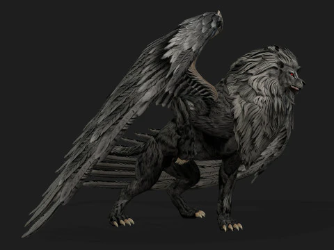 Leone GrifoA2 Modello 3D