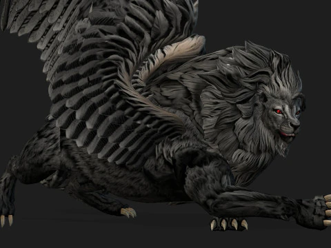 Leone GrifoA2 Modello 3D