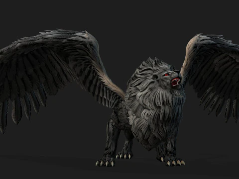 Leone GrifoA2 Modello 3D