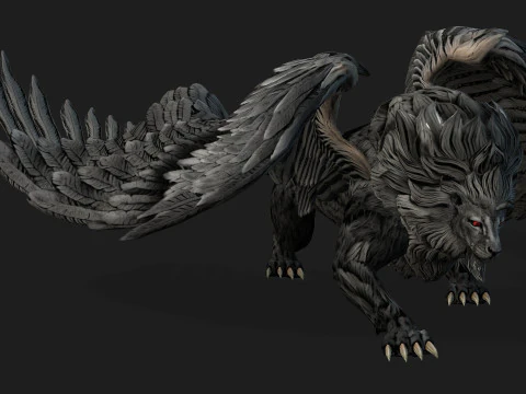 Leone GrifoA2 Modello 3D