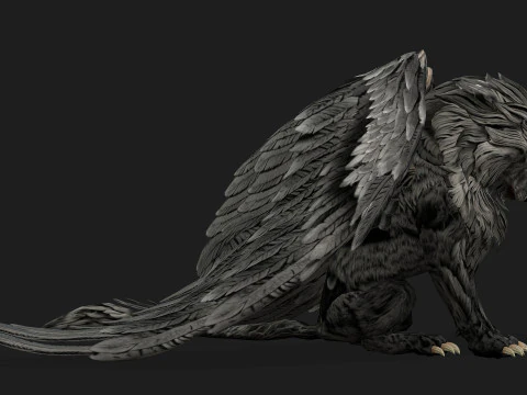 Leone GrifoA2 Modello 3D