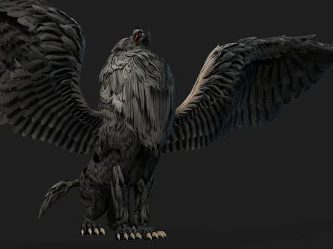 Leone GrifoA2 Modello 3D