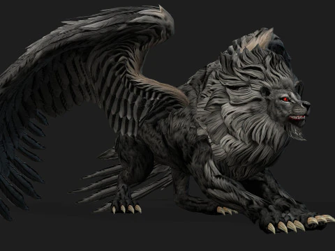 Leone GrifoA2 Modello 3D