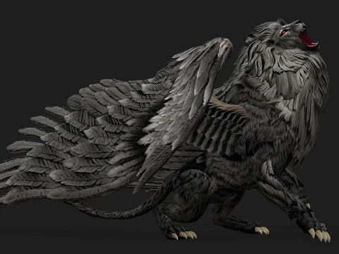 Leone GrifoA2 Modello 3D