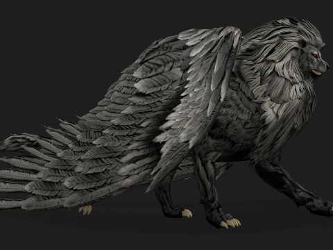 Leone GrifoA2 Modello 3D