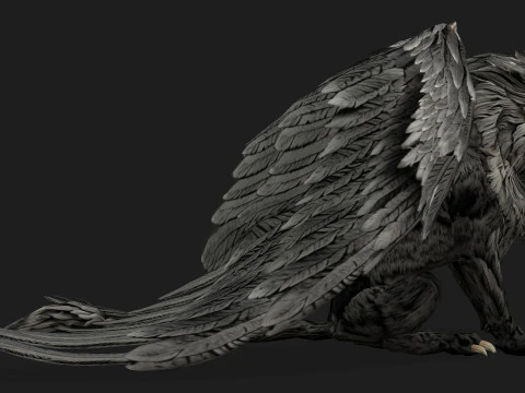 Leone GrifoA2 Modello 3D