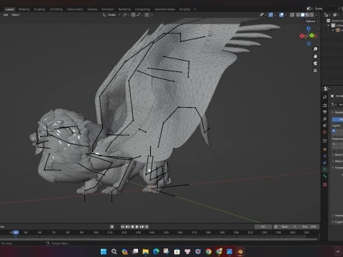 Leone GrifoA2 Modello 3D