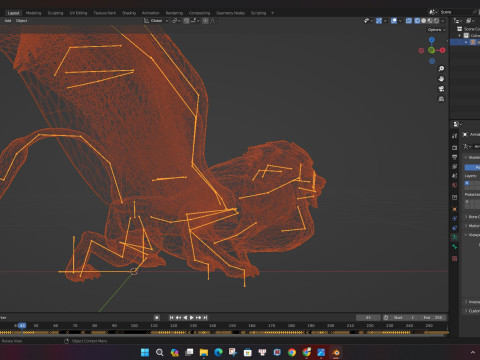 Lion GryphusA2 3D Model