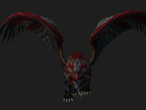 Lion GryphusA3 Modello 3D