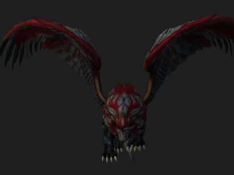 Lion GryphusA3 3D Model