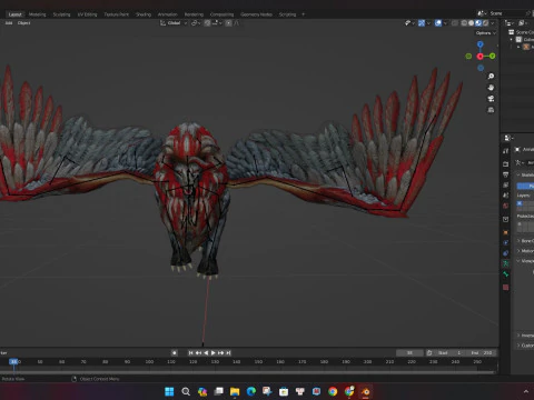 Lion GryphusA3 3D Model