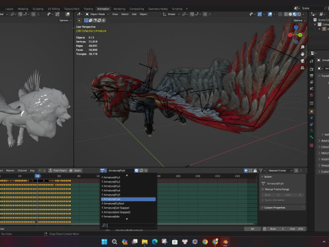Lion GryphusA3 Modello 3D