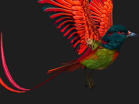 Fais&atilde;oP&aacute;ssaroB5 Modelo 3D