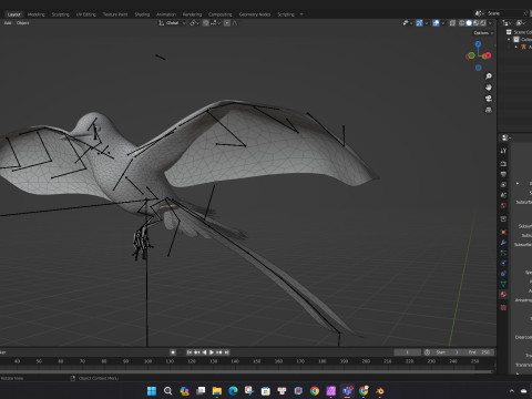 PheasantBirdB7 Modello 3D