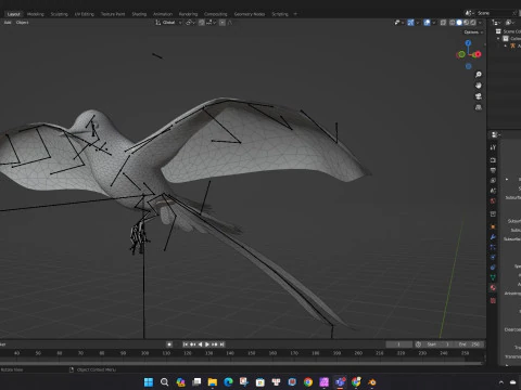 FagianoUccelloB7 Modello 3D