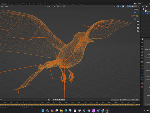PheasantBirdB8 3D-Modell