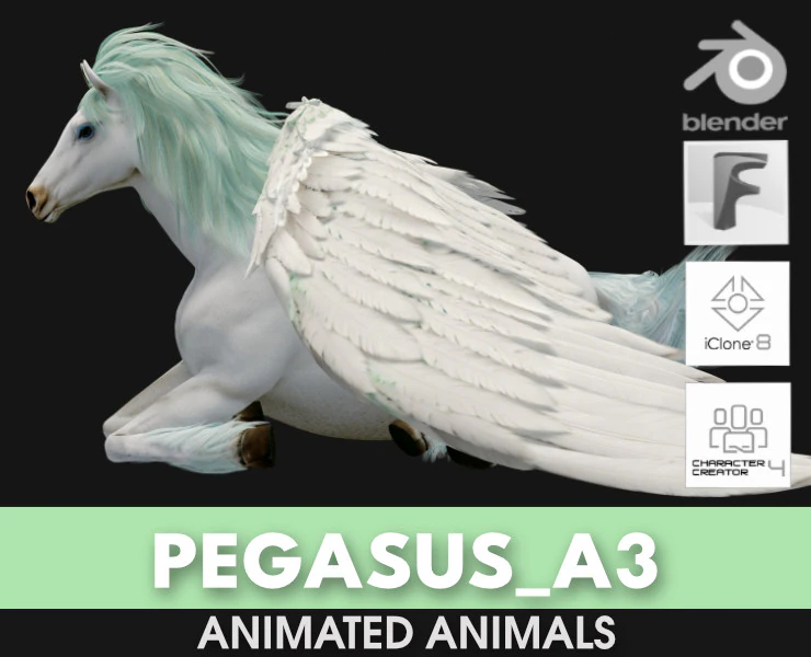 PégaseA3 Modèle 3D .c4d .max .obj .3ds .fbx .stl .blend