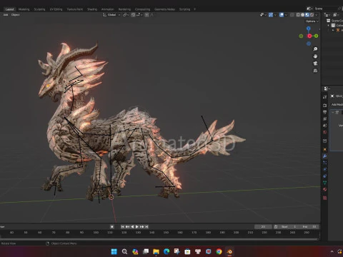 QiLinA1 3D Model