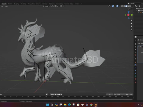 QiLinA1 3D Model