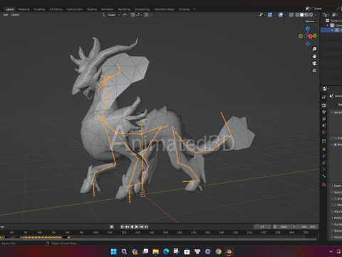QiLinA2 3D Model