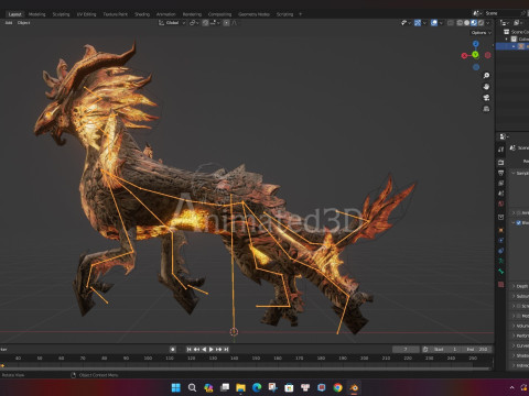 QiLinA3 Model 3D
