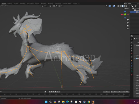 QiLinA3 Model 3D