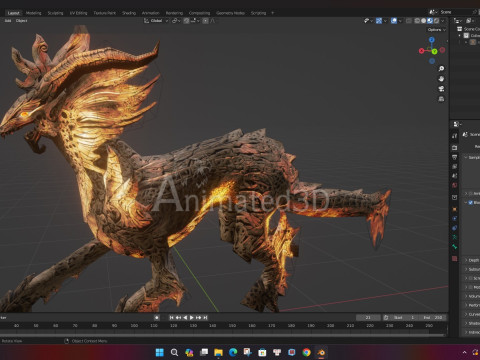 QiLinA3 Model 3D