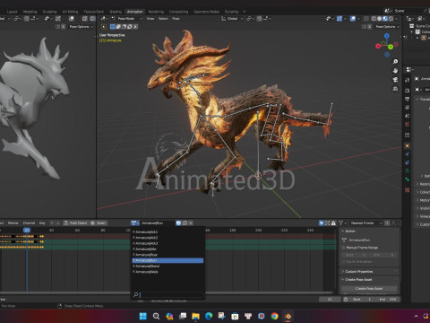 QiLinA3 Model 3D