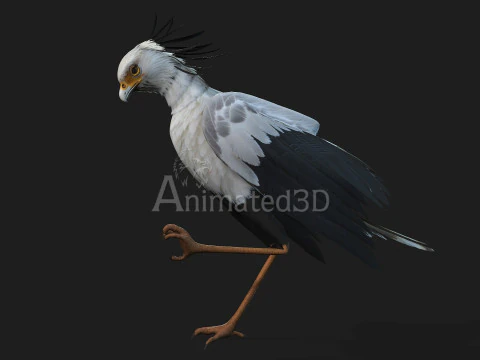 Segretario BirdA1 Modello 3D