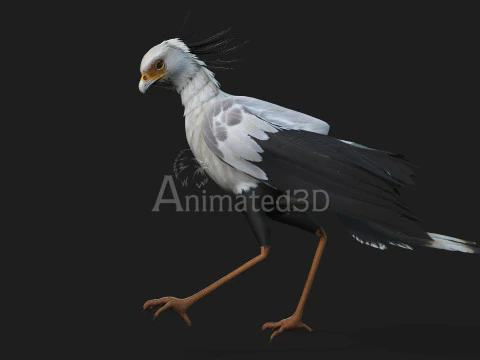 Segretario BirdA1 Modello 3D