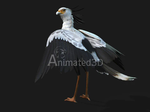 Segretario BirdA1 Modello 3D