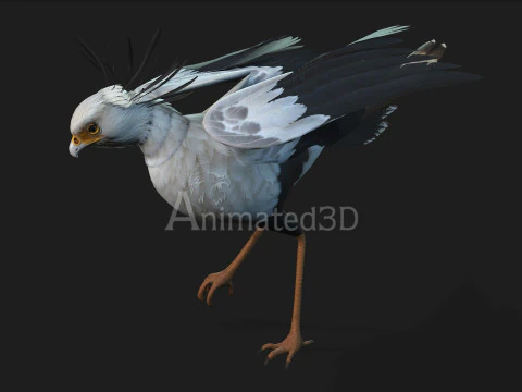 Segretario BirdA1 Modello 3D