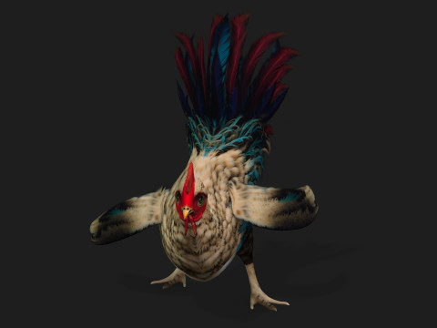 ChickenA4 Modelo 3D