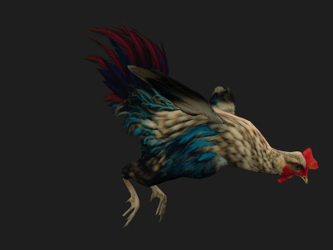ChickenA4 Modelo 3D