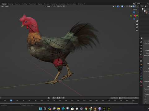 ChickenA5 Modelo 3D