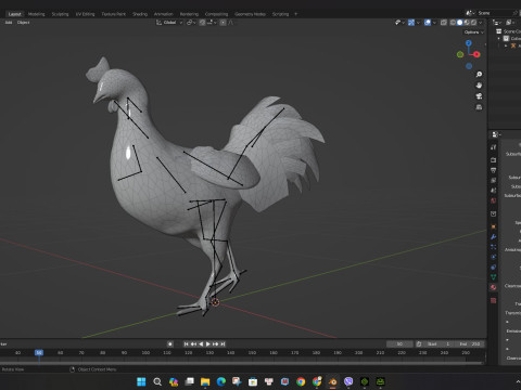 ChickenA5 Modelo 3D