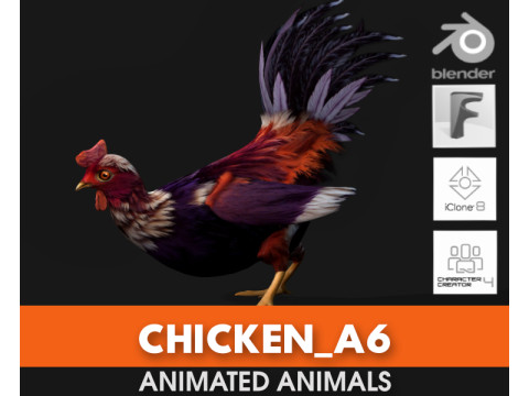 ChickenA6 Modelo 3D