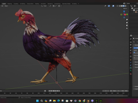 ChickenA6 3D Модель