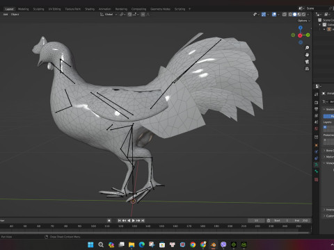 ChickenA6 3D Модель