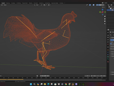 ChickenA6 3D Модель