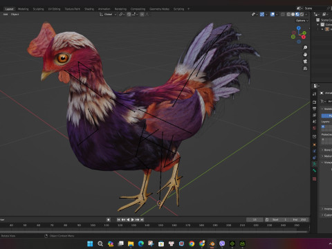 ChickenA6 3D Модель