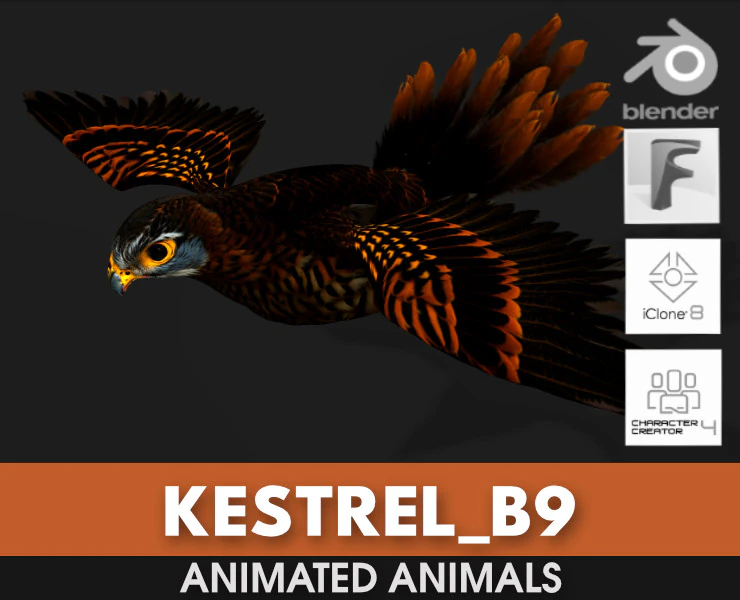 KestrelB9 Modelo 3D .c4d .max .obj .3ds .fbx .stl .blend 