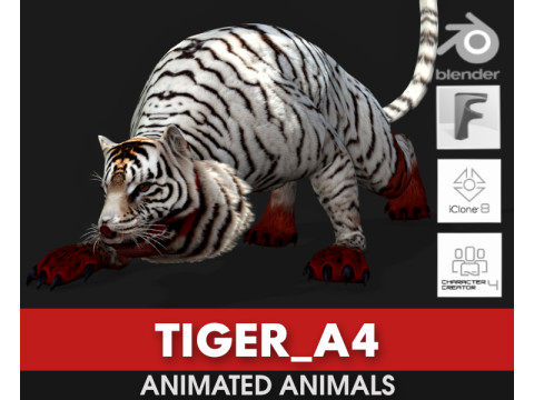 TigerA4 3D-Modell