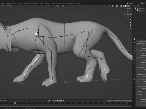 TigerA4 3D 모델