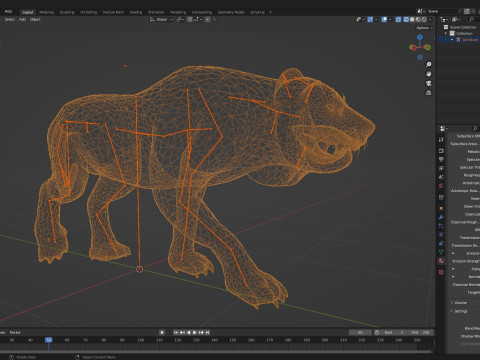 TigerA4 3D 모델