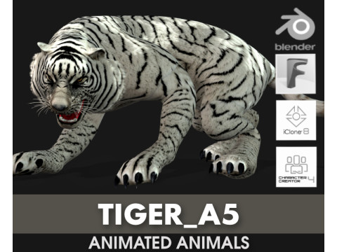 TigerA5 Modelo 3D