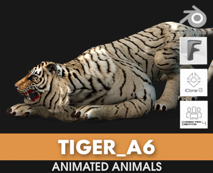 TygrysA6 Model 3D .c4d .max .obj .3ds .fbx .stl .blend 
