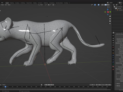 Tiger BaByA1 3D Model