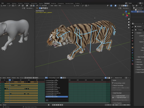 Tiger BaByA2 3D Модель