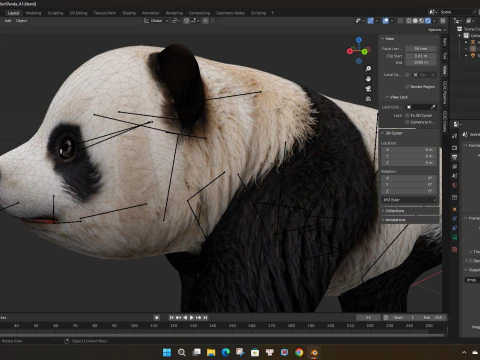 Panda-A1 Modelo 3D
